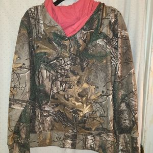 Ladies Carhartt zip front hoodie